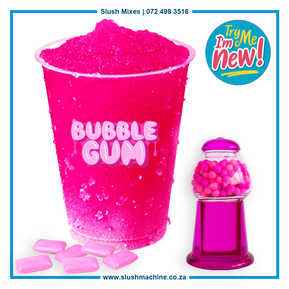 Gumball Bubblegum Slush Mix 1 GUMBALL BUBBLEGUM Slush Mix for Sale South Africa (#1 BEST SLUSH)